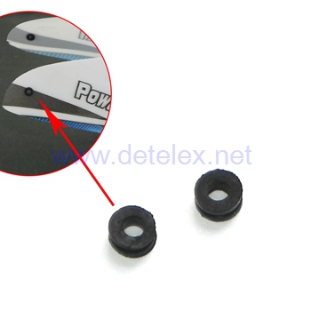 XK-K110 blash helicopter parts 2pcs small rubber ring on the cover hole - Click Image to Close